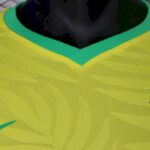 Mens Brazil 2023/24 Home Jersey Player Version 7