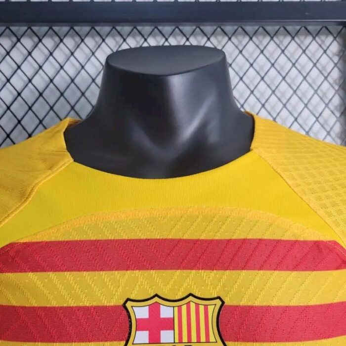 Mens Barcelona 2023/24 Fourth Jersey Player Version 2