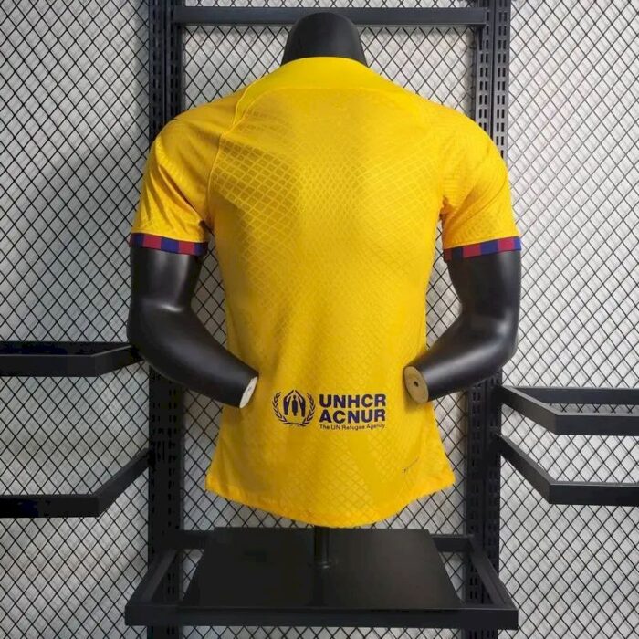 Mens Barcelona 2023/24 Fourth Jersey Player Version 6