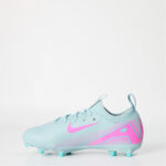 Nike Zoom Mercurial Vapor 16 Junior Firm Ground Football Boots – Grey/Pink – view 2