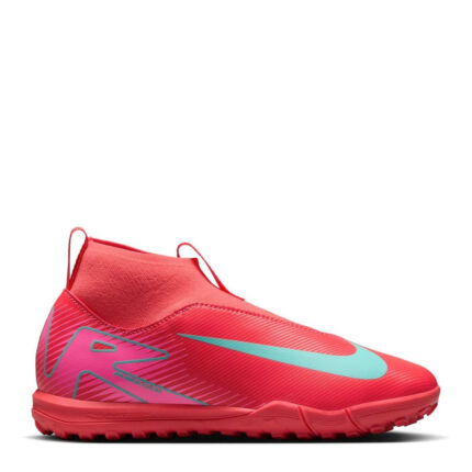 Nike Zoom Mercurial Superfly 10 Junior Turf Football Boots – Red/Green