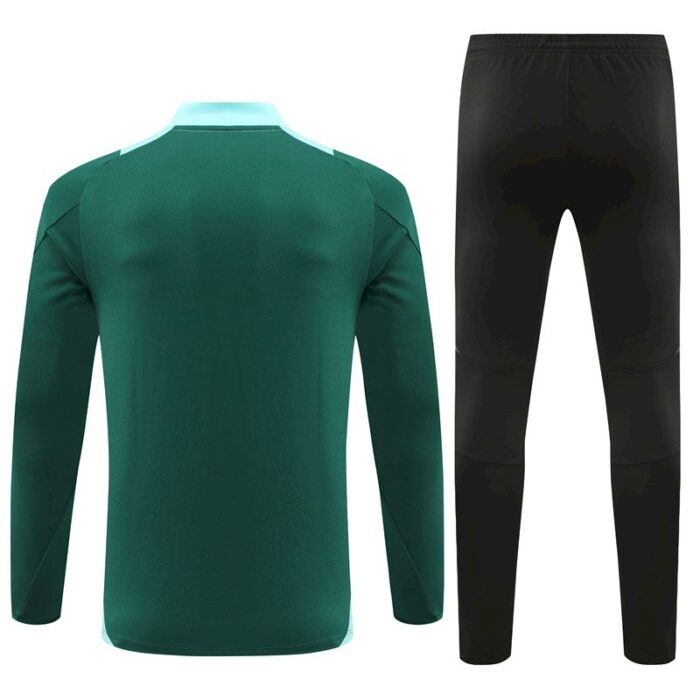 Mens Manchester United 2024/25 Half-Zip Sweater+Pant 14001 - Image 2