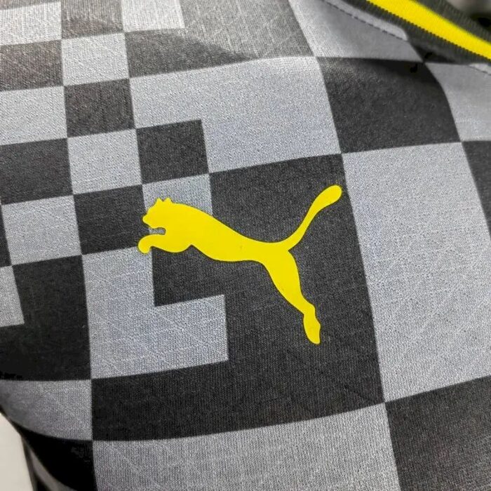 Mens Borussia Dortmund 2022/23 Away Jersey Player Version 4