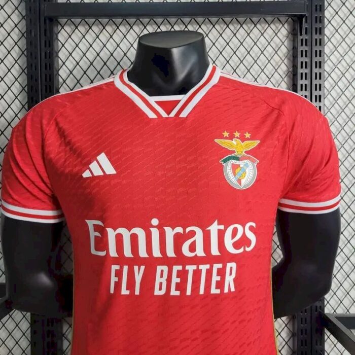 Mens Benfica 2023/24 Home Jersey Player Version 1