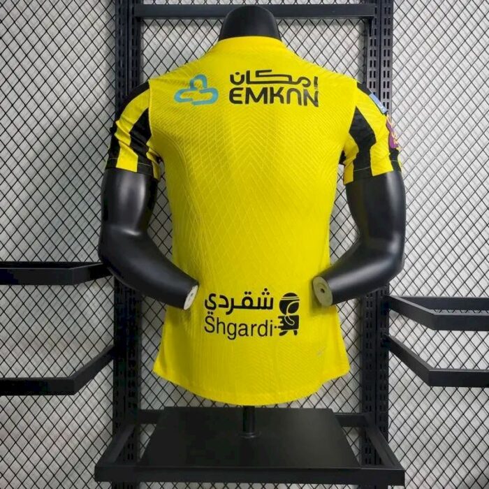 Mens Al-Ittihad FC 2022/23 Home Jersey Player Version 2