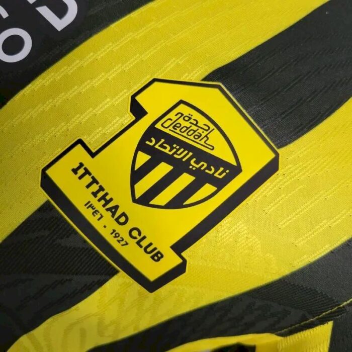 Mens Al-Ittihad FC 2022/23 Home Jersey Player Version 3