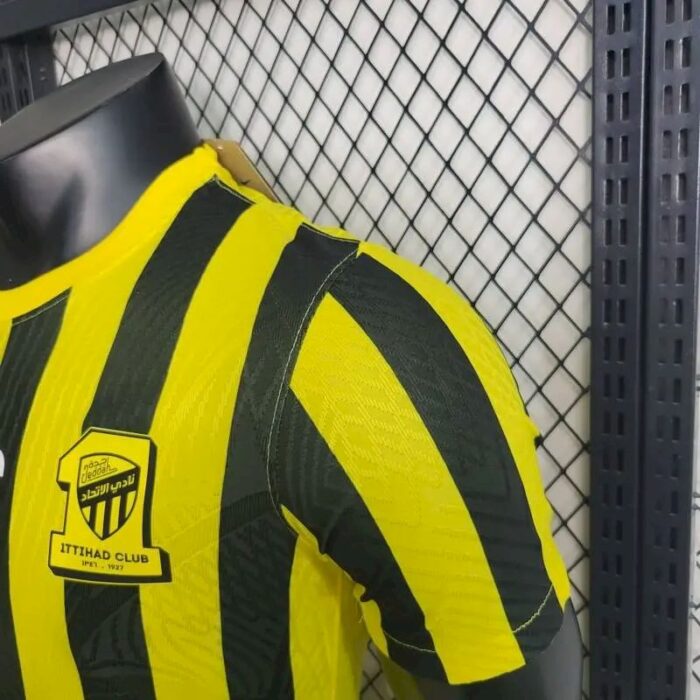 Mens Al-Ittihad FC 2022/23 Home Jersey Player Version 4