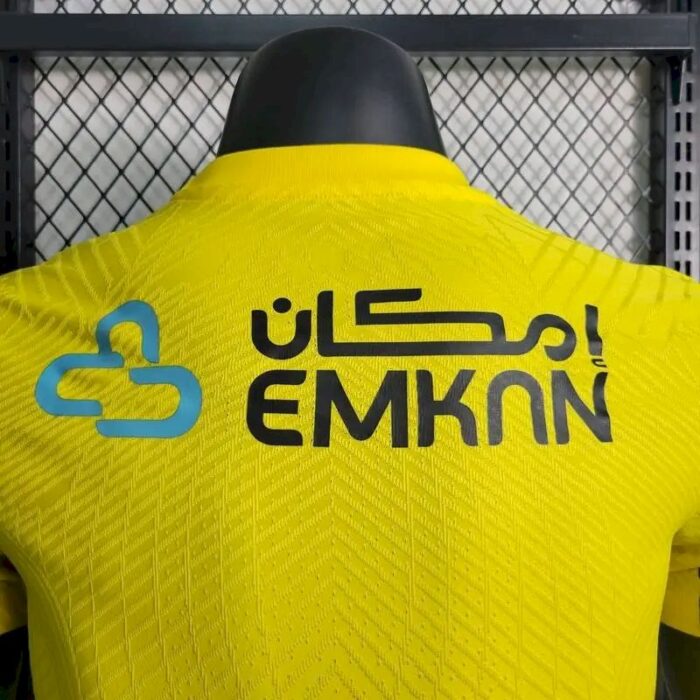 Mens Al-Ittihad FC 2022/23 Home Jersey Player Version 6