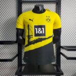 Mens Borussia Dortmund 2023/24 Home Jersey Player Version 7