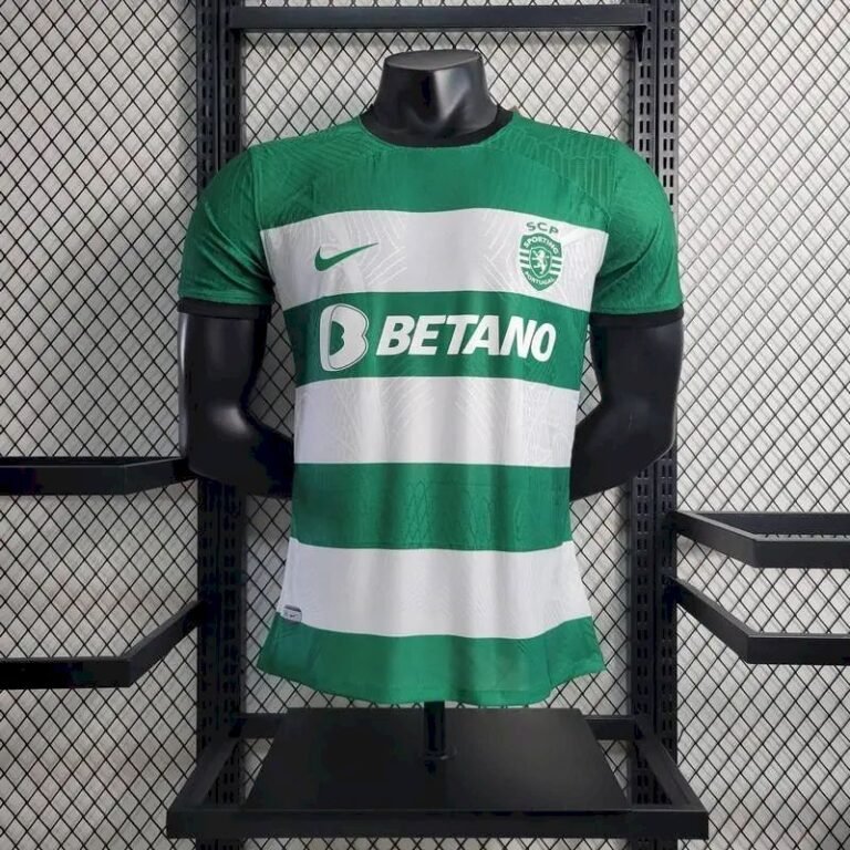 Mens Sporting CP 2023/24 Home Jersey Player Version 5