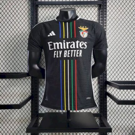 Mens Benfica 2023/24 Away Jersey Player Version 6