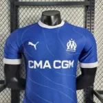 Mens Olympique Marseille 2023/24 Away Jersey Player Version 1