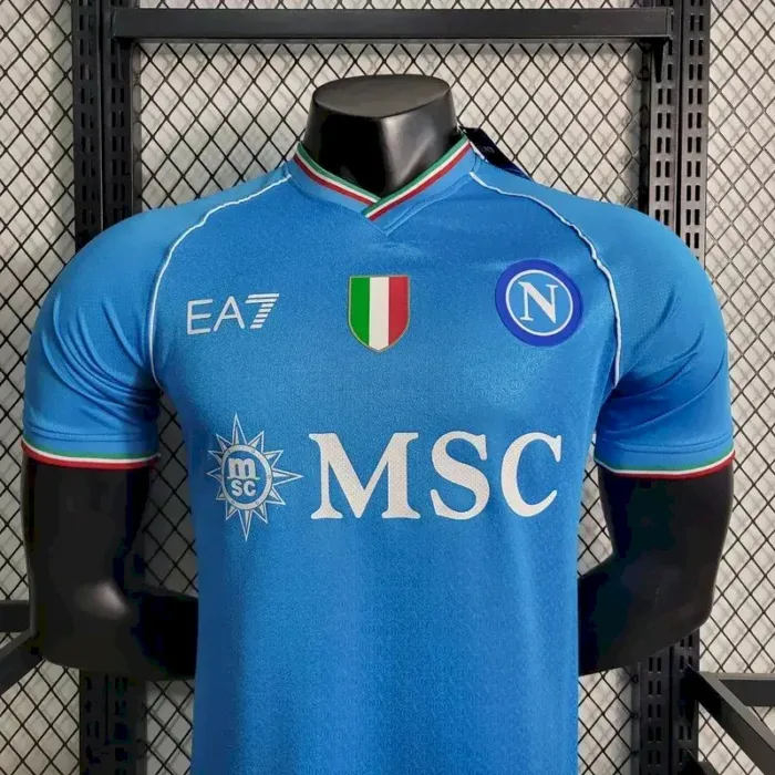 Mens Napoli 2023/24 Home Jersey Player Version 1
