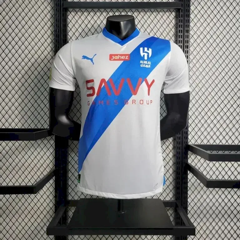 Mens Al Hilal SC 2023/24 Away Jersey Player Version 8