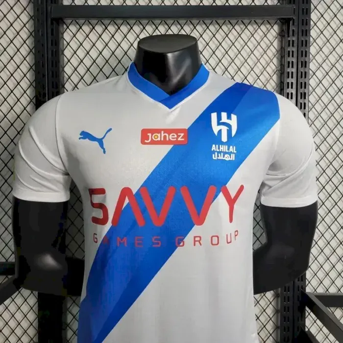 Mens Al Hilal SC 2023/24 Away Jersey Player Version 1