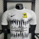 Mens Al-Ittihad FC 2023/24 Away Jersey Player Version 1