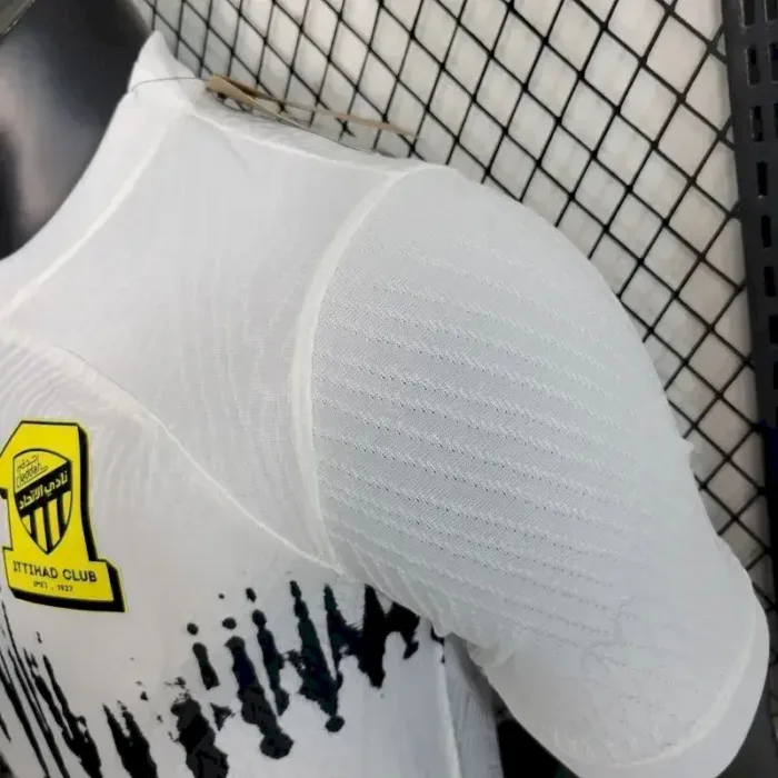 Mens Al-Ittihad FC 2023/24 Away Jersey Player Version 3
