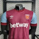 Mens West Ham United 2023/24 Home Jersey Player Version 1
