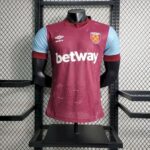 Mens West Ham United 2023/24 Home Jersey Player Version