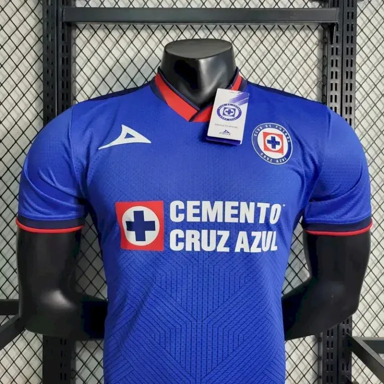 Mens Cruz Azul 2023/24 Home Jersey Player Version 1