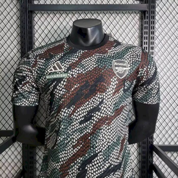 Mens Arsenal 2023/24 Maharishi Jersey Player Version 1