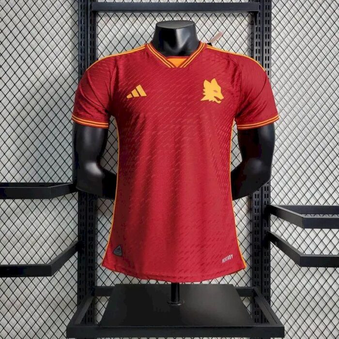 Mens AS Roma 2023/24 Home Jersey Player Version 11