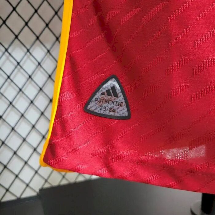Mens AS Roma 2023/24 Home Jersey Player Version 7