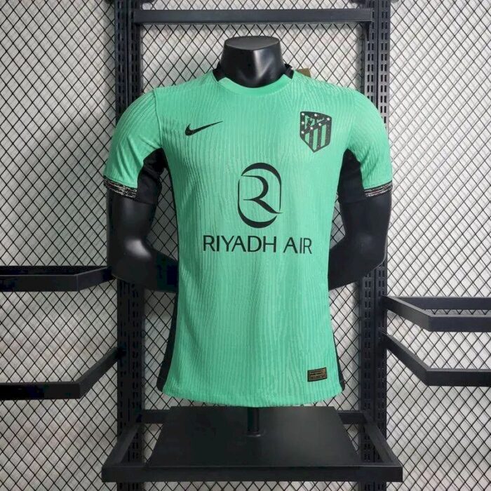 Mens Atletico Madrid 2023/24 Third Jersey Player Version 2