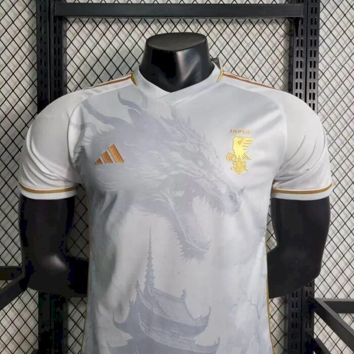 Mens Japan 2023/24 White Dragon Edition Jersey Player Version 1