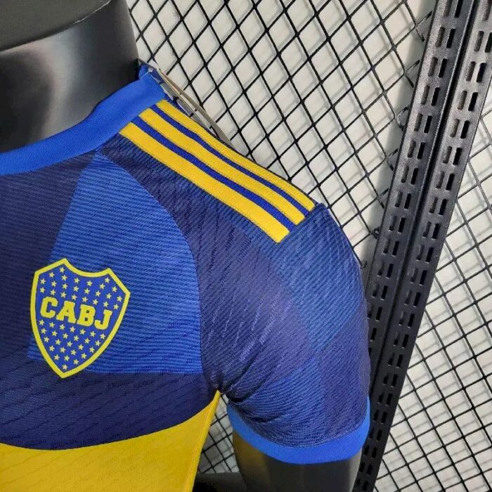 Mens Boca Juniors 2023/24 Home Jersey Player Version 7