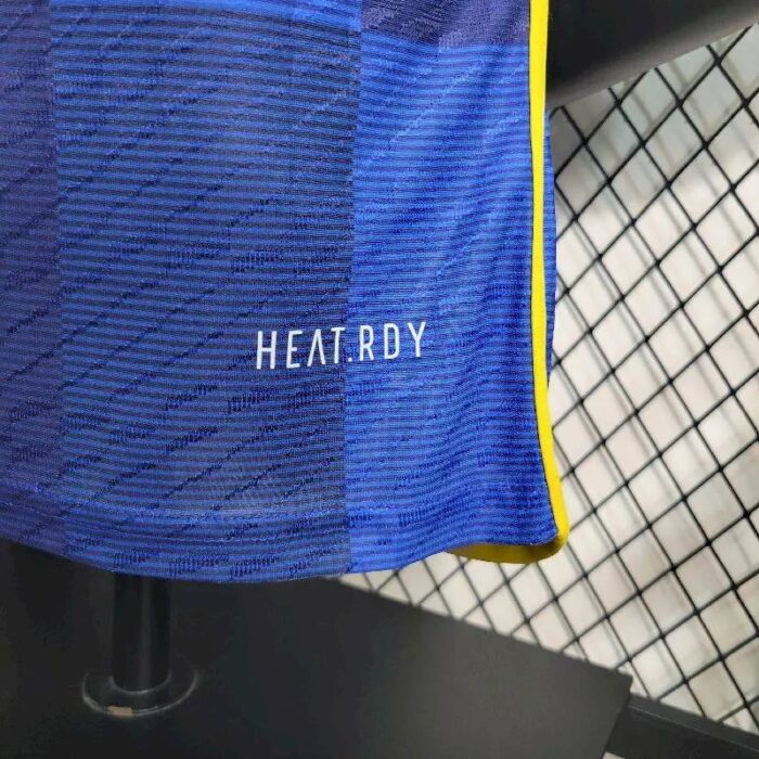 Mens Boca Juniors 2023/24 Home Jersey Player Version 6