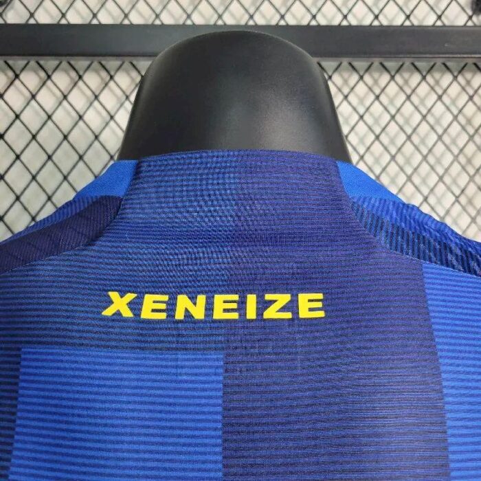 Mens Boca Juniors 2023/24 Home Jersey Player Version 5