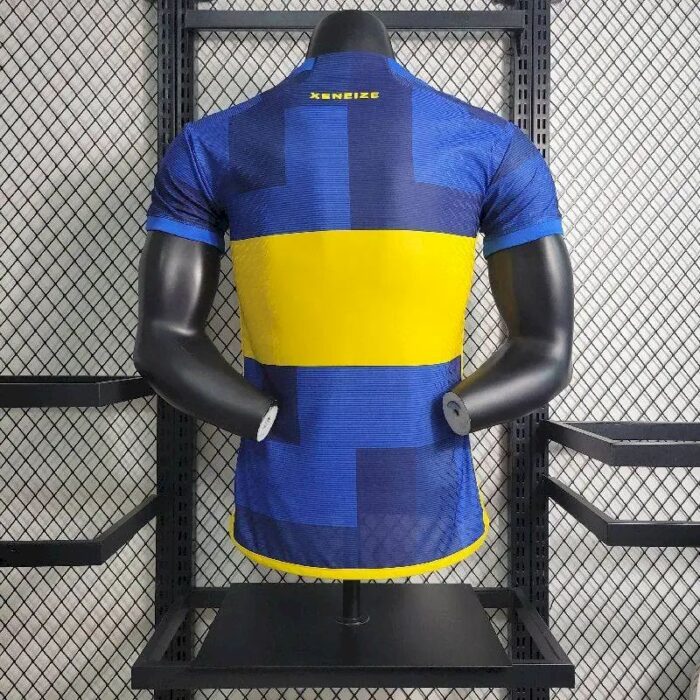Mens Boca Juniors 2023/24 Home Jersey Player Version 3