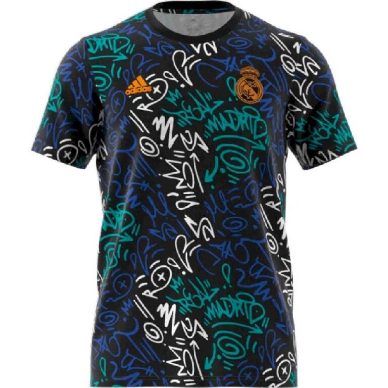 Mens Real Madrid 2022/23 Pre-Match Jersey Player Version