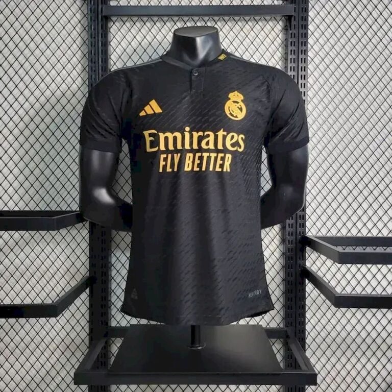 Mens Real Madrid 2023/24 Third Jersey Player Version
