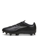 Puma Ultra 5 Firm Ground Football Boots – Black/White – view 8