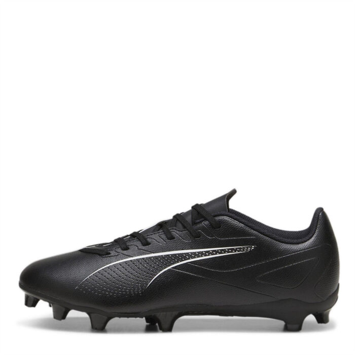 Puma Ultra 5 Firm Ground Football Boots – Black/White – view 8
