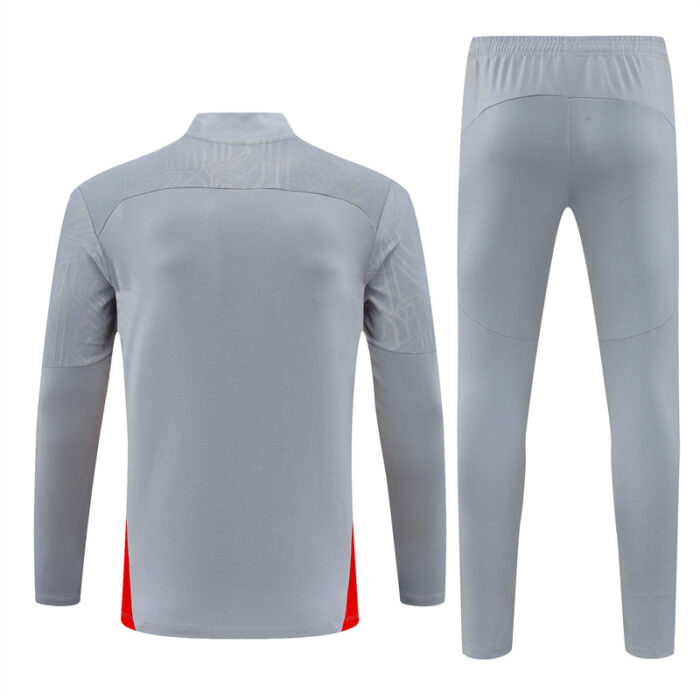 Mens AC Milan 2024/25 Half-Zip Sweater+Pant 14001 - Image 2
