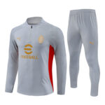 Mens AC Milan 2024/25 Half-Zip Sweater+Pant 14001