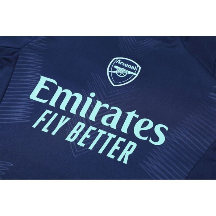 Mens Arsenal 2024/25 Half-Zip Sweater+Pant 14001 - Image 3