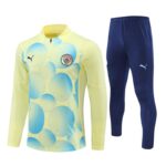Mens Manchester City 2024/25 Half-Zip Sweater+Pant 14001