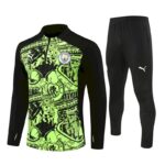 Mens Manchester City 2024/25 Half-Zip Sweater+Pant 14001