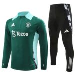 Mens Manchester United 2024/25 Half-Zip Sweater+Pant 14001