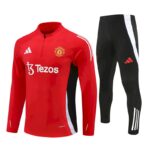 Mens Manchester United 2024/25 Half-Zip Sweater+Pant 14001