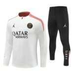 Mens Paris Saint-Germain 2024/25 Half-Zip Sweater+Pant 14001