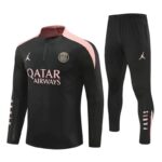 Mens Paris Saint-Germain 2024/25 Half-Zip Sweater+Pant 14001