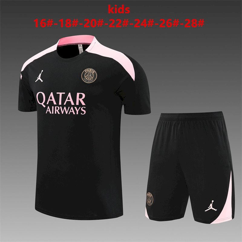 Kids Paris Saint-Germain 2024/25 Training Jersey+Short 14001 - Image 1