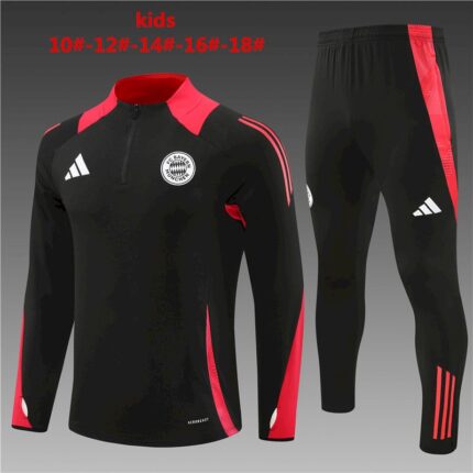Kids Bayern Munich 2024/25 Half-Zip Sweater+Pant 14001