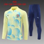Kids Manchester City 2024/25 Half-Zip Sweater+Pant 14001