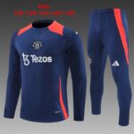 Kids Manchester United 2024/25 Half-Zip Sweater+Pant 14001